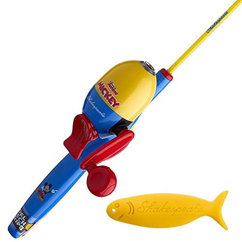Disney Mickey Children's Fishing Beginner Kit (Disney Mickey Beginner)
