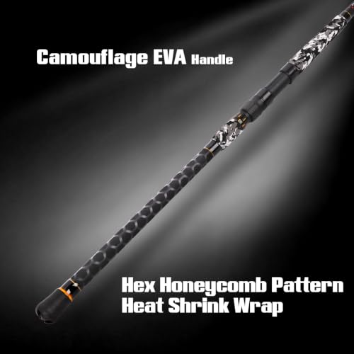 Travel Surf Fishing Rod (Black / Spin/10'6"/3pc)