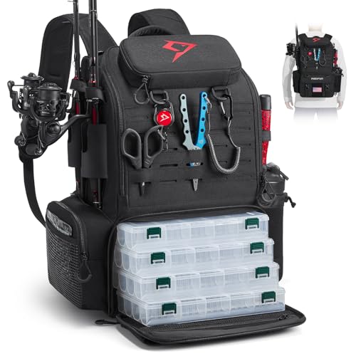 52L Fishing Tackle Backpack