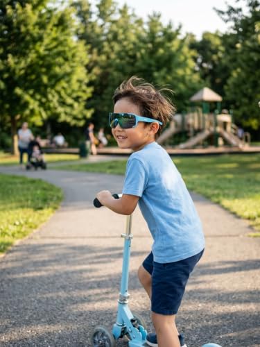 JETTY Kids Sports Sunglasses for Boys Ages 5
