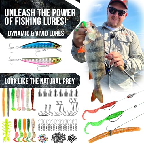 Fishing Backpack with Tackle Boxes