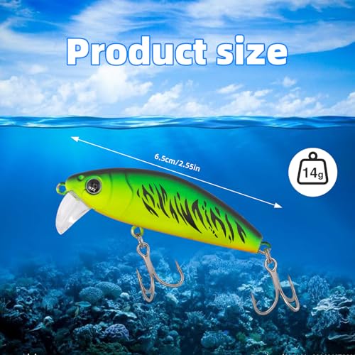Premium Fishing Crankbait Set (14g)