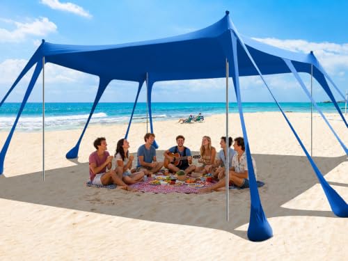 Beach Tent Sun Shelter 14 x 11FT