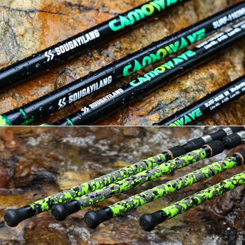 Surf Spinning Fishing Rod Carbon Travel Surf Rod M