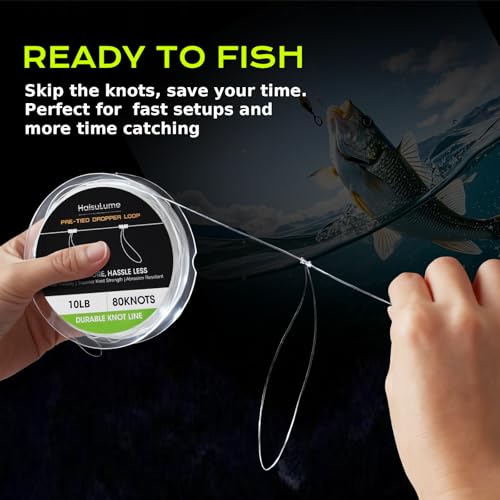 Pre Tied Dropper Loop Knots Fishing Line