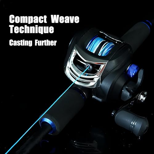 8 Strands Braided Line (Yellow / 80LB-300YDS)