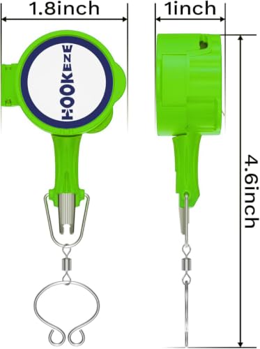 4-in-1 Fishing Knot Tying Tool, Treble Hook Covers Keeps Lures Safe, Hook Sharpener, Lure Wraps for Fishing Rod, Fishing Line Cutter Accessories Gifts for Anglers Fishermen