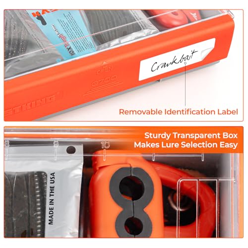 HyperSeal Waterproof Tackle Box (3700 Deep (2 Packs no compartment))