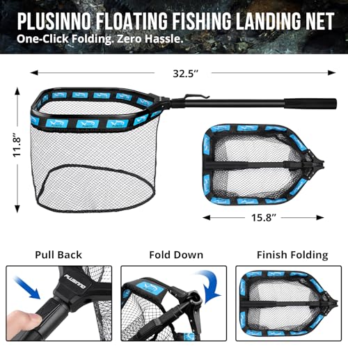Fishing Backpack with Floating Fishing Net (Fishing Backpack With Fishing Net)