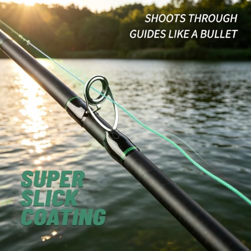 8 Strand Braided Fishing Line (Seafoam Green / 10LB(150Yds))