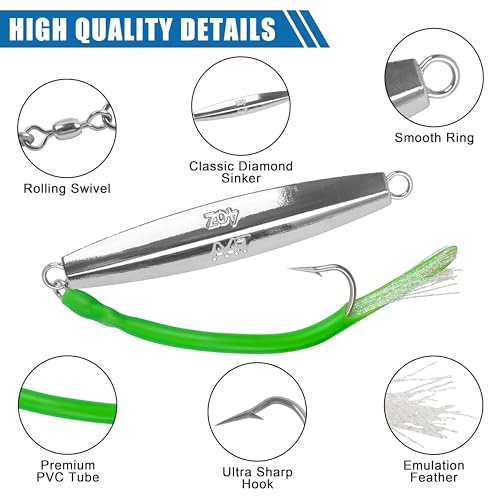 Diamond Jigs Saltwater Fishing Lures