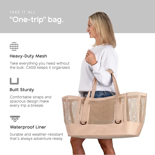 Boat Gear Heavy Duty Outddor CASSI Tote Boat Bag (Sandstone / 70 Liter)