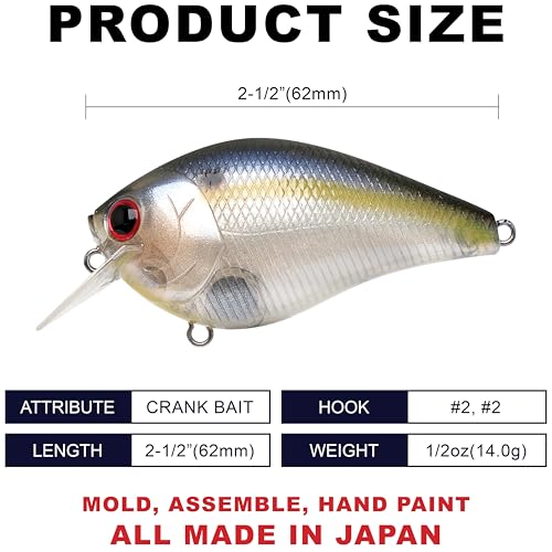 Fat CB BDS2 Fishing Lure (186 Ghost Threadfin Shad)