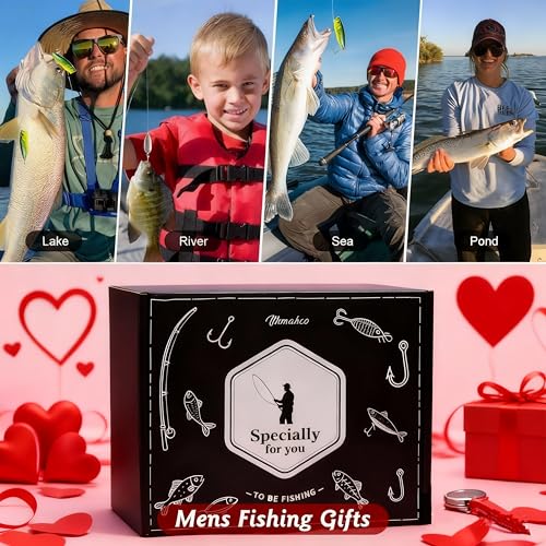 Fishing Gifts for Men Unique (Black)