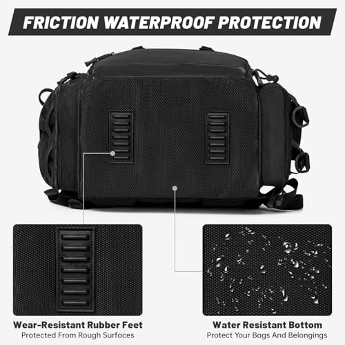 40L Tackle Fishing Backpack with 2 Rod Holders