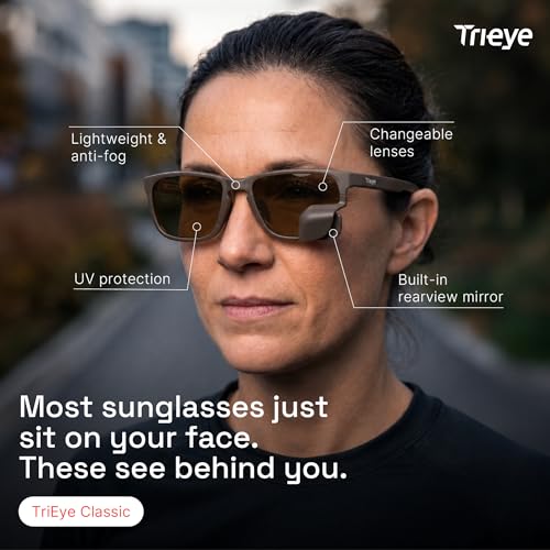Classic Cycling Glasses with Rear (High Contrast Smoke)