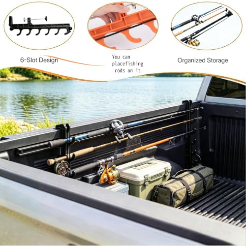 Truck Bed Fishing Rod Holder 2