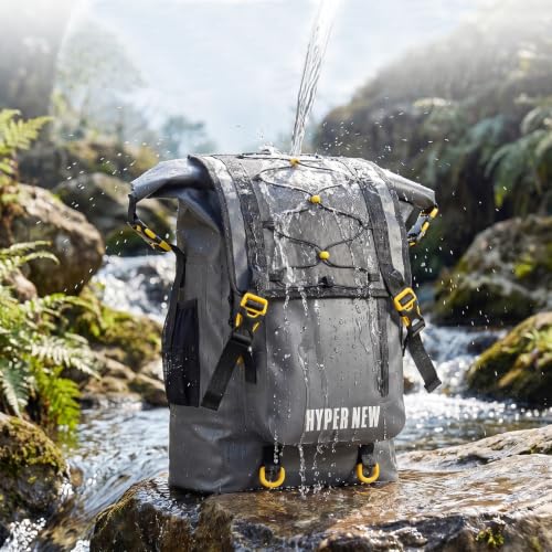 30L Dry Backpack Waterproof (Grey)