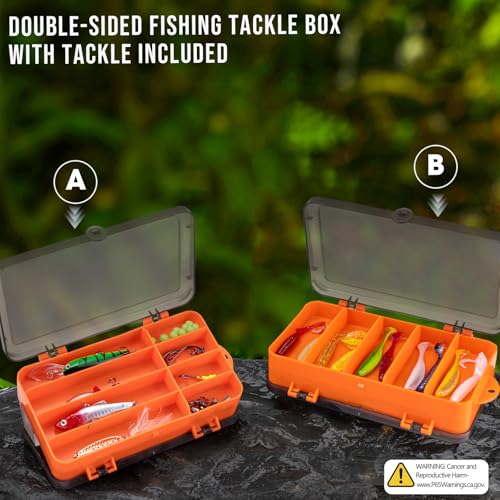 Fishing Rod & Reel Combo with Backpack
