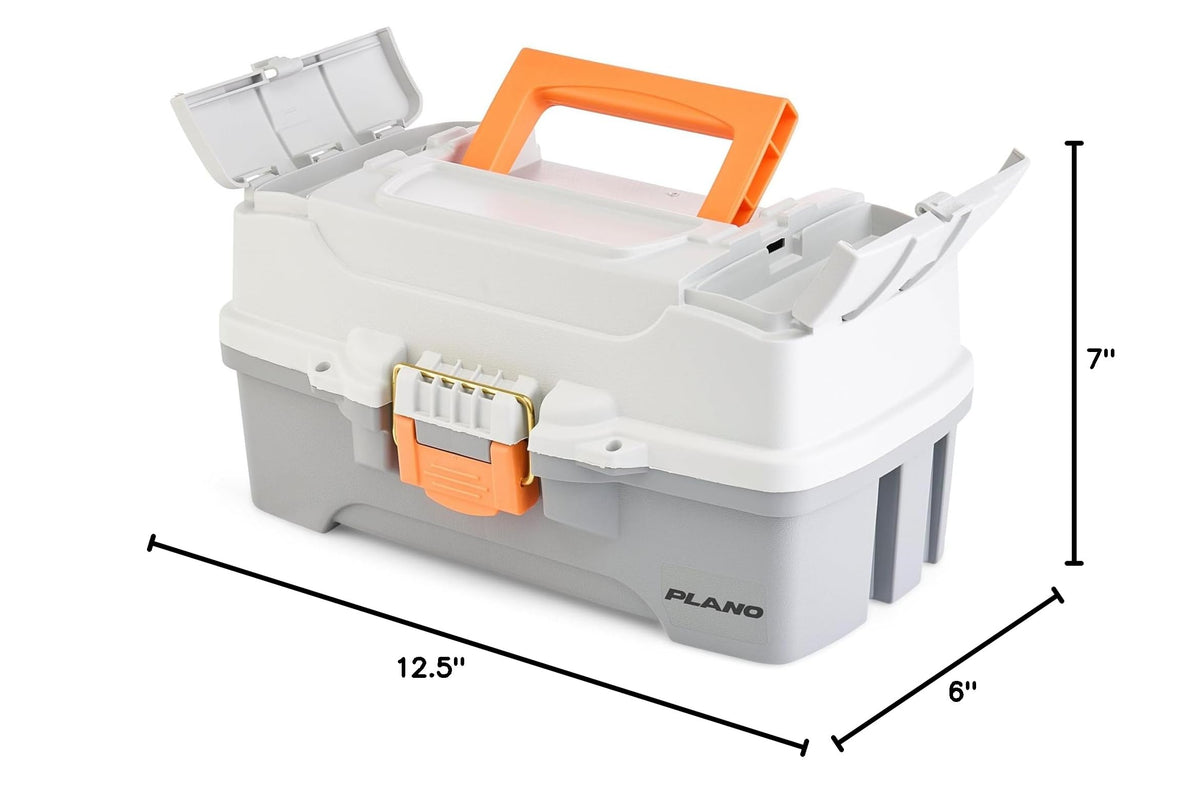 One Tray Tackle Box (Light Grey/Dark Grey / One-Tray / One-Tray)