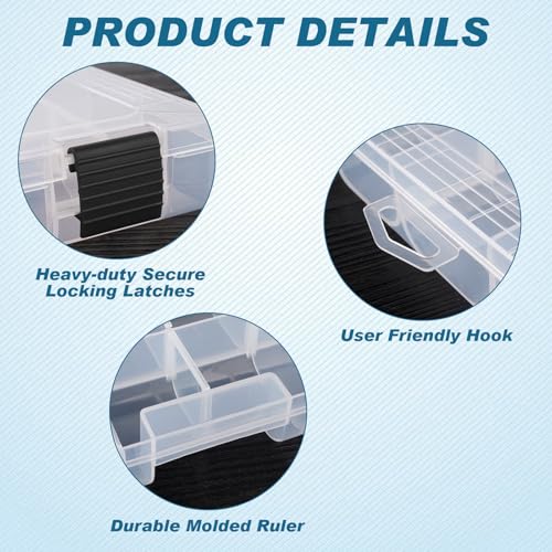 Fishing Tackle Boxes (4 Packs)