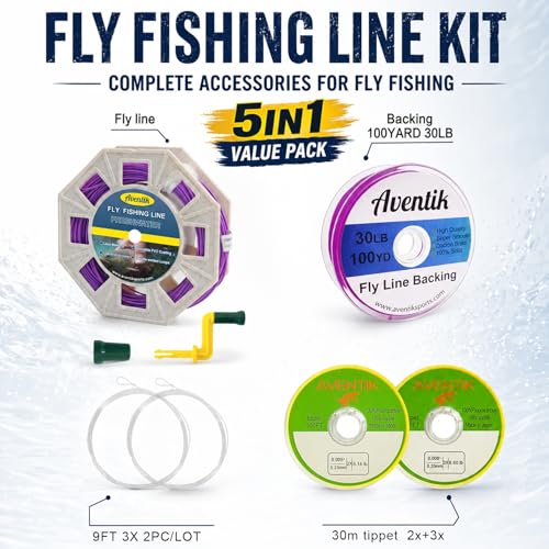 ProWeight WF Floating Fly Line with Welded Loops (Purple combo / 7F)