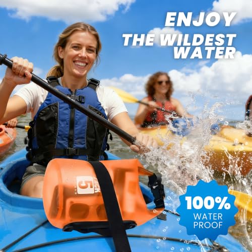 Waterproof Dry Bag for Kayaking (Orange / 5L)