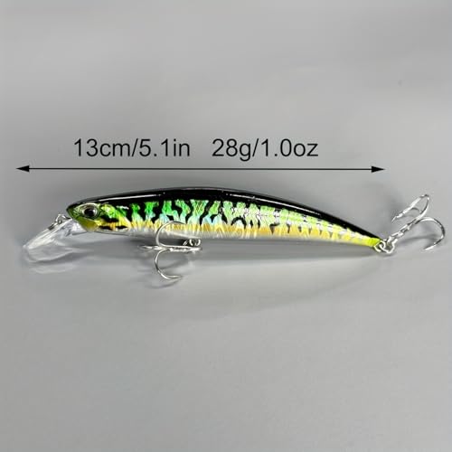 3 Pack Sinking Jerkbait (AH1328B-5'' 1oz)