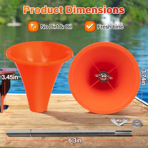 Power Drill Fishing Line Stripper & Spooler Tool