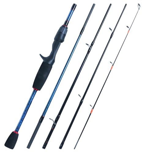 4 Piece Carbon Travel Fishing Rod