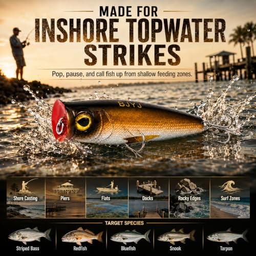 Topwater Popper Fishing Lure