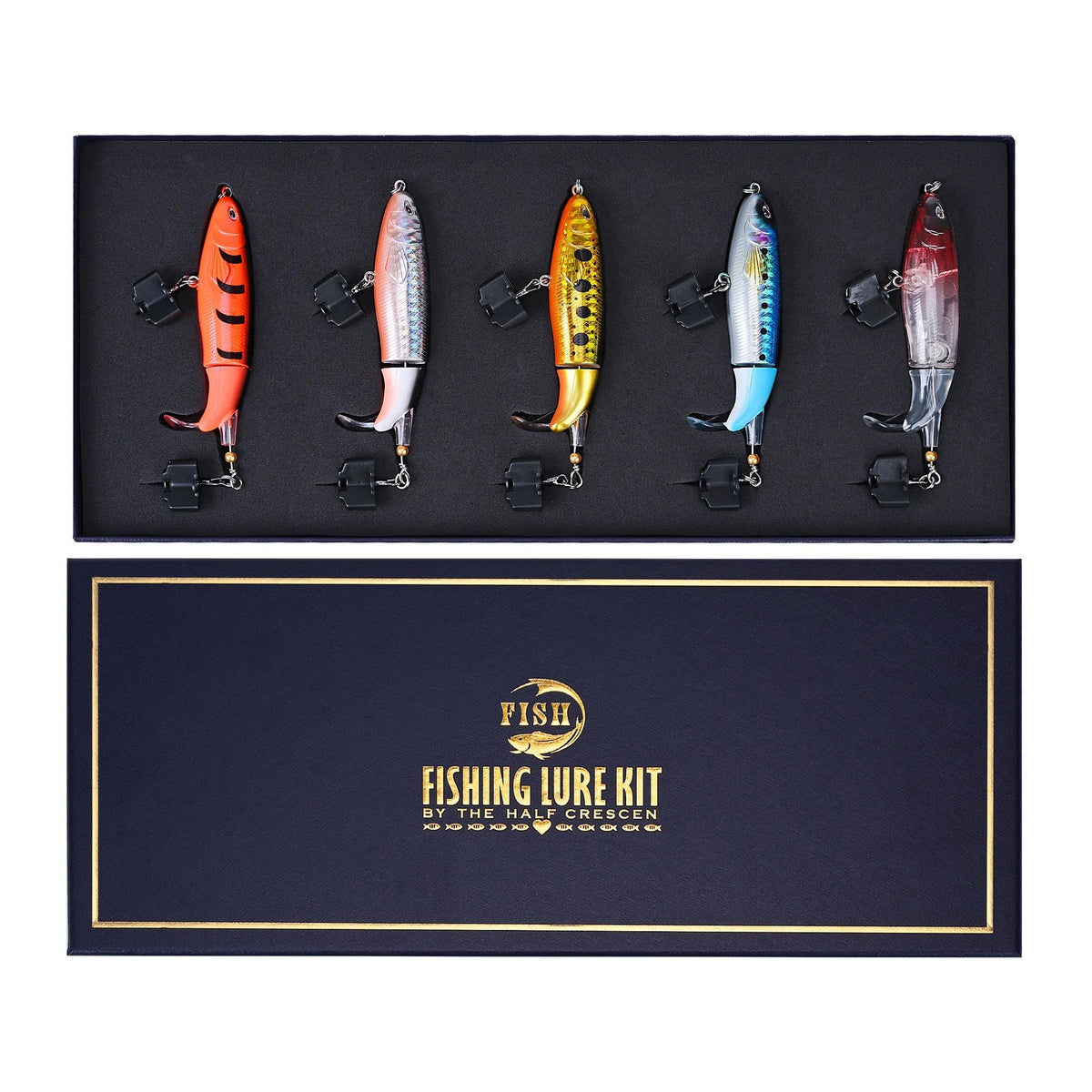 5PCS Glide Bait Fishing Lures Kit (5d)