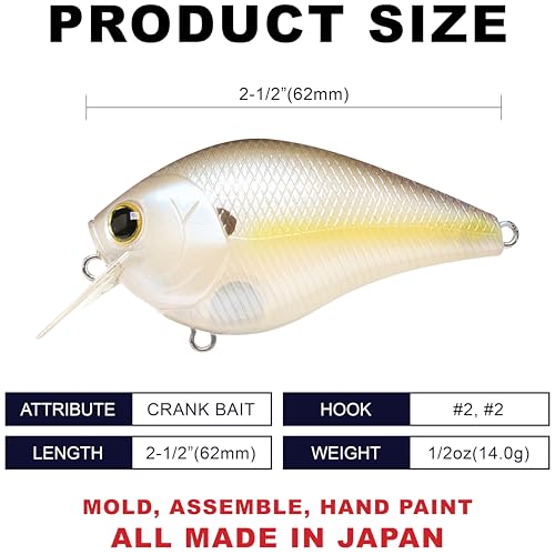 Fat CB BDS2 Fishing Lure (250 Chartreuse Shad)