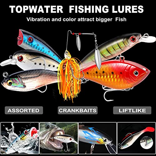 Fishing Lures (292PCS Fishing Lures & Accessories Kit)