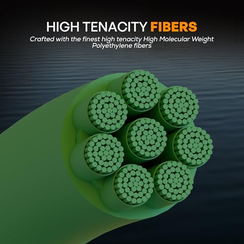 Catfish Braided Fishing Line (Orange / 100 Yards)