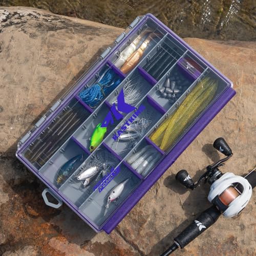 HyperSeal Waterproof Tackle Box (3700(2 Pack) / Purple)