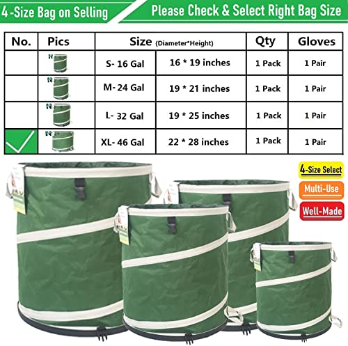 46 Gallon Collapsible Trash Can