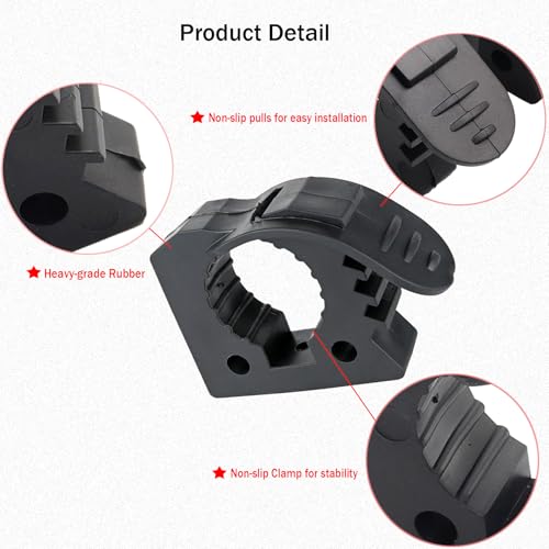 UTV ATV Shovel Holder & Tool Mount (Medium - 4 Pack)