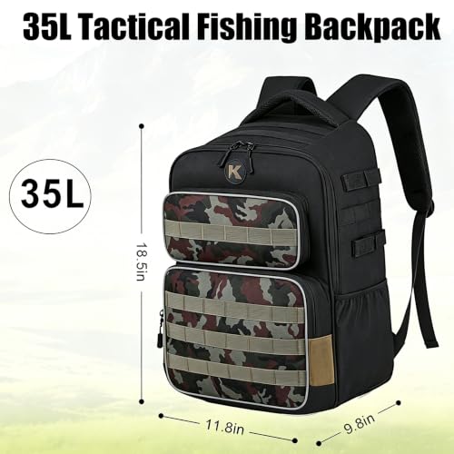 35L Tactical Fishing Backpack (DYB-35L-03 / 35L)