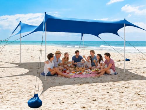 Beach Tent Sun Shelter 14 x 11FT
