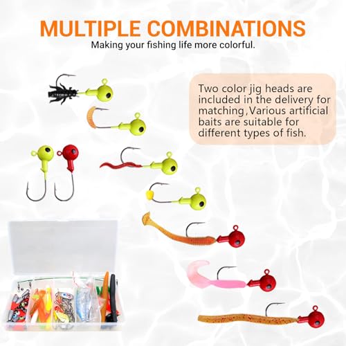 Fishing Lure Kit 99pcs Tackle Box Multi (99pcs)