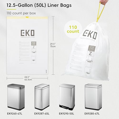 12.5 Gallon 40 (110 Count (Pack of 1) / 12.5 Gallon Bags/Code Z)