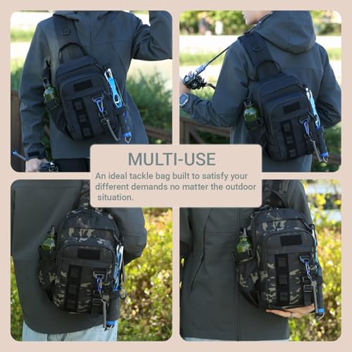 Fishing Sling Tackle Bag 5L (Black)
