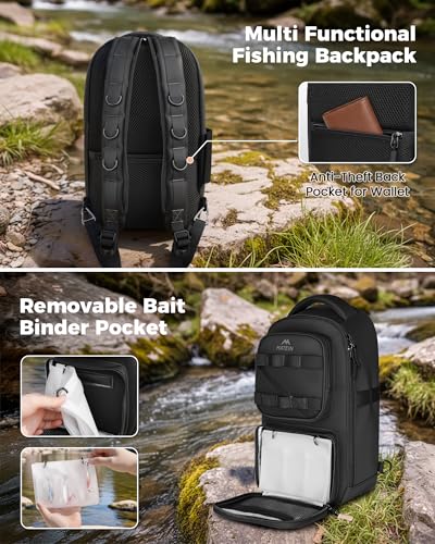 Fishing Sling Bag with Phone Pouch