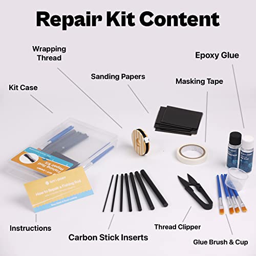 Fishing Rod Repair Complete Kit (1 IN 1)