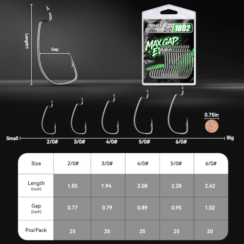 Ewg Hooks for Bass