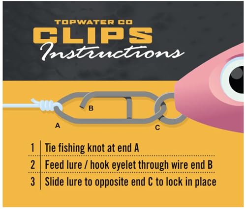 Co. Fishing Speed Clips Stainless Steel (Sample)