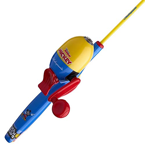 Disney Mickey Children's Fishing Beginner Kit (Disney Mickey Beginner)