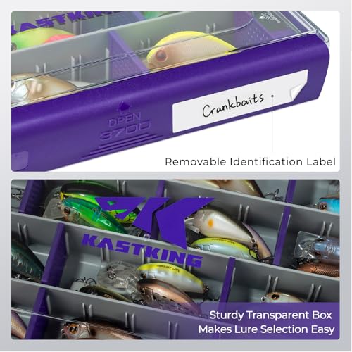 HyperSeal Waterproof Tackle Box (3700(2 Pack) / Purple)