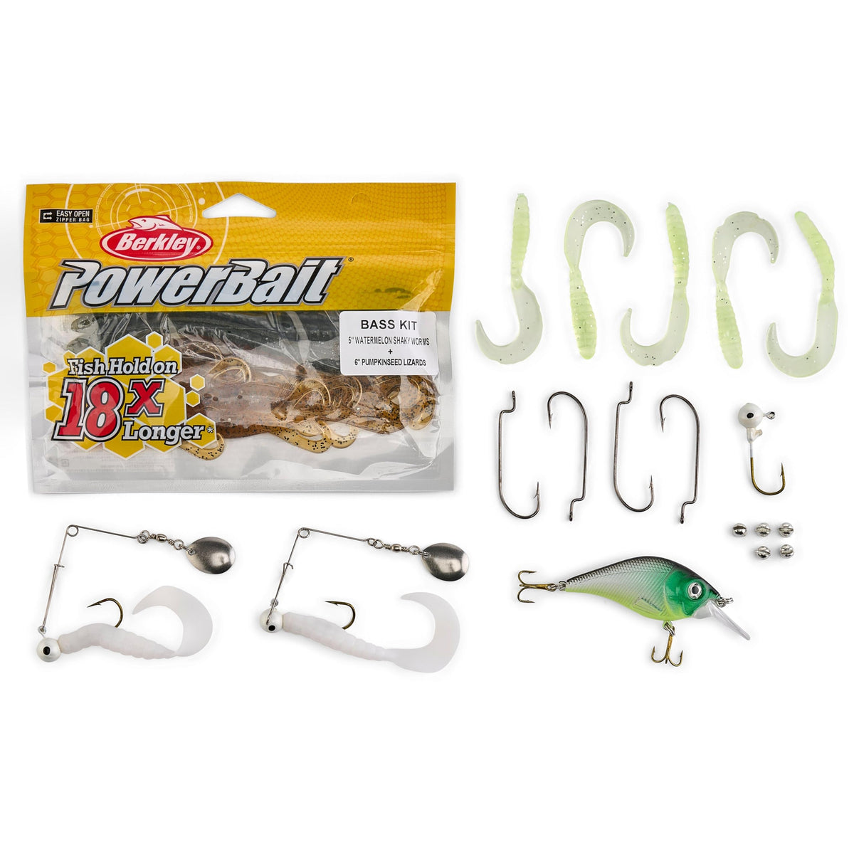 Three Tray Tackle Box Bass Kit (Bass)